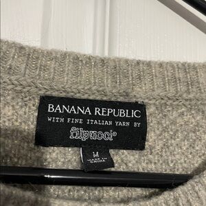 Banana Republic Taupe Knit Sweater